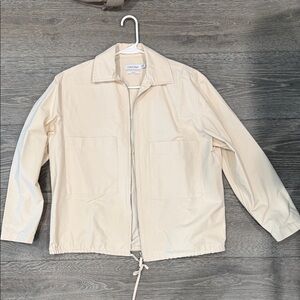 Calvin Klein Cream Utility Jacket